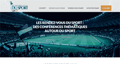 Desktop Screenshot of lesrendezvousdusport.fr